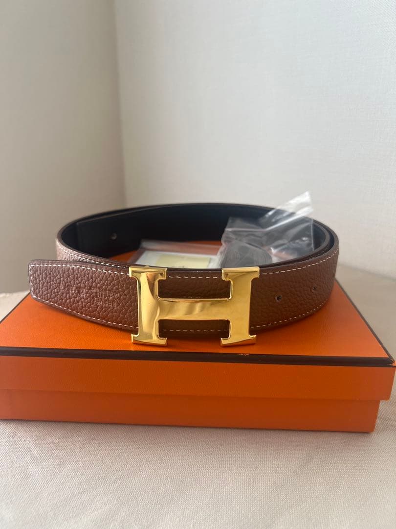 HERMES エルメス　コンスタンス リバーシブル　ベルト　85