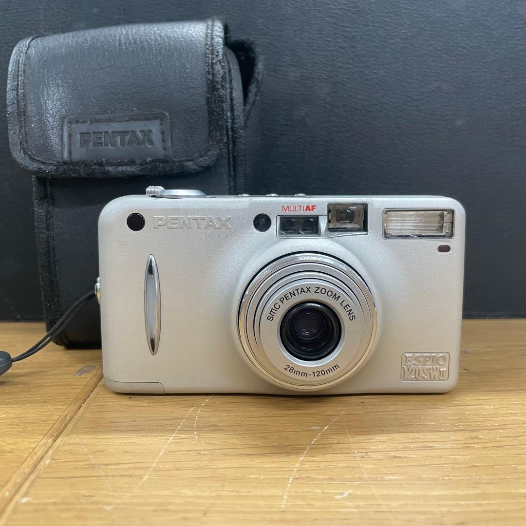 Pentax Espio 120SWⅡ コンパクトフィルムカメラ シルバー