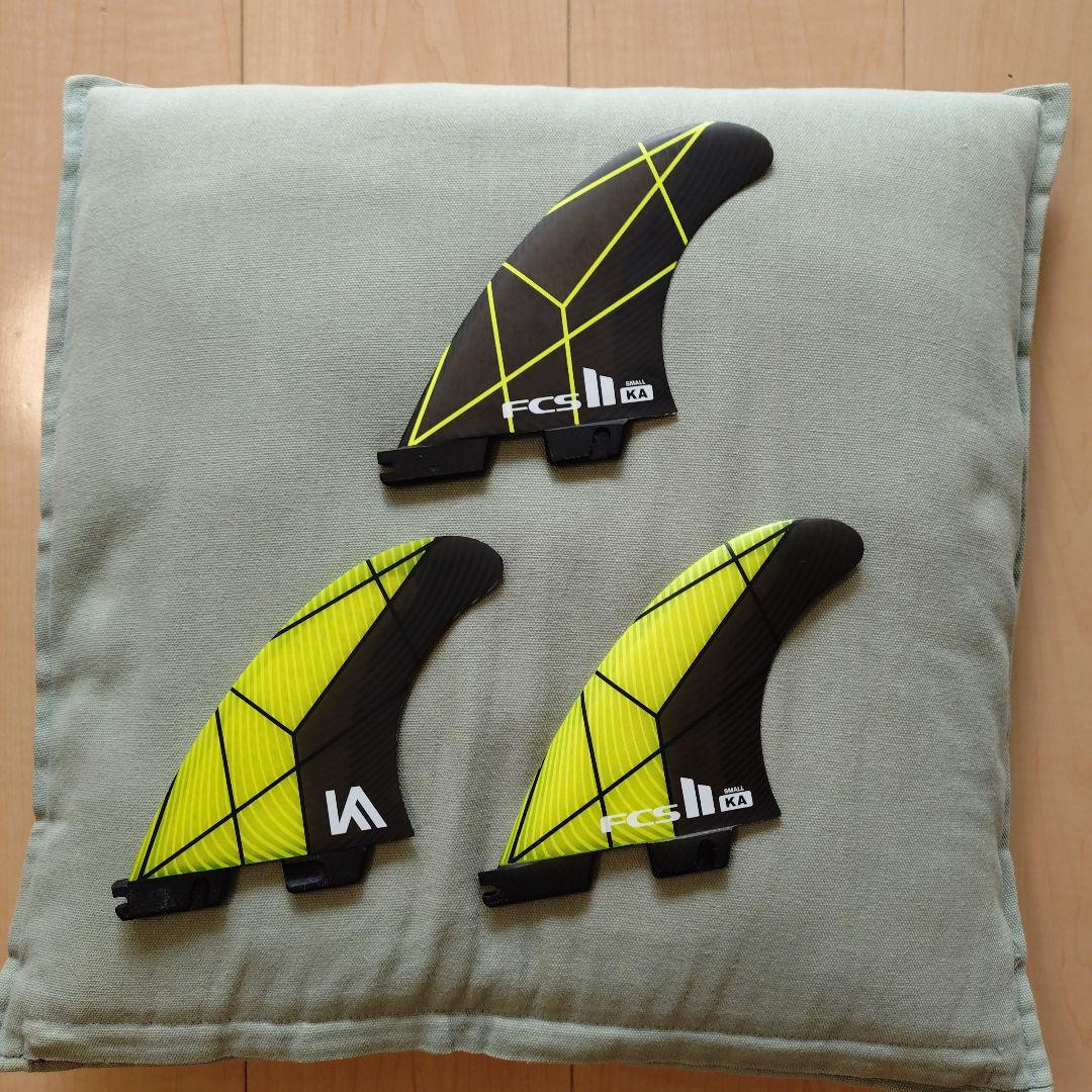 FCS KA サーフボードフィン 3枚セット