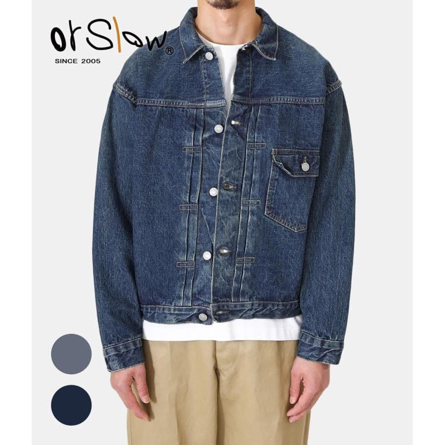 orslow 1st TYPE DENIM JACKET Gジャン Tバック仕様