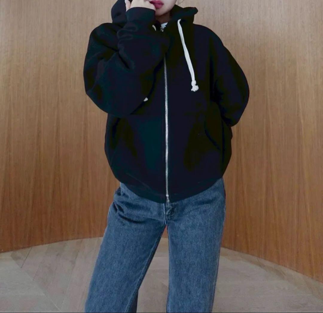 searoomlynn Volume Sweat Zipフーディー