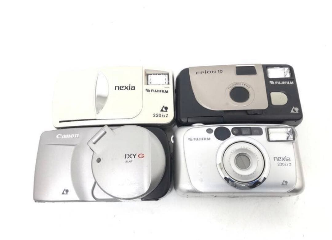 コンパクトフィルムカメラセット シルバー