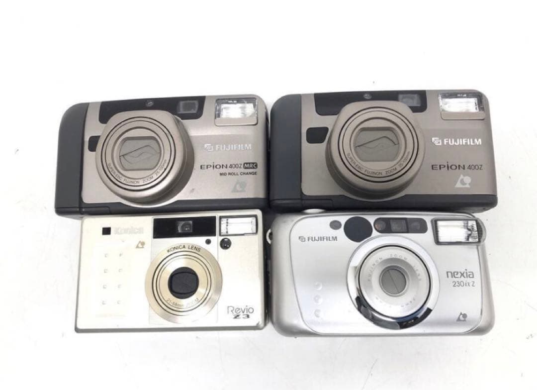 コンパクトフィルムカメラセット シルバー