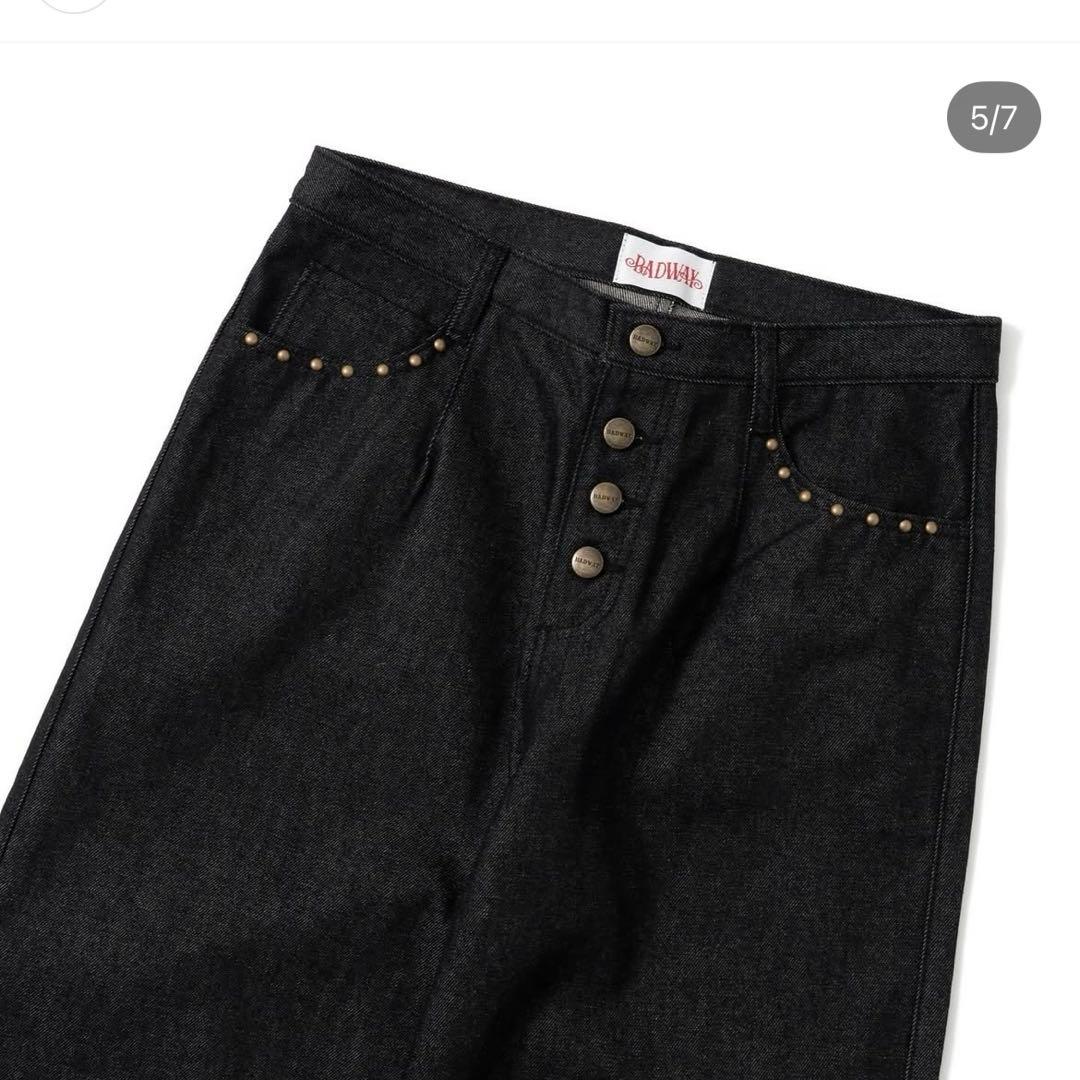 badway ブラックデニム　セットアップ　新品