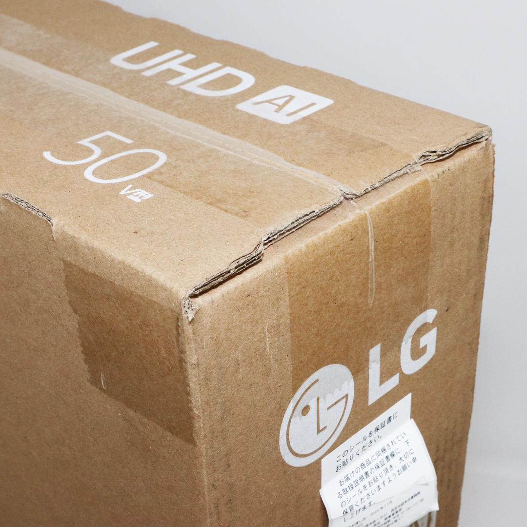 LG 50UT801C0JB 50インチ UHD AI テレビ　メーカー保証付き