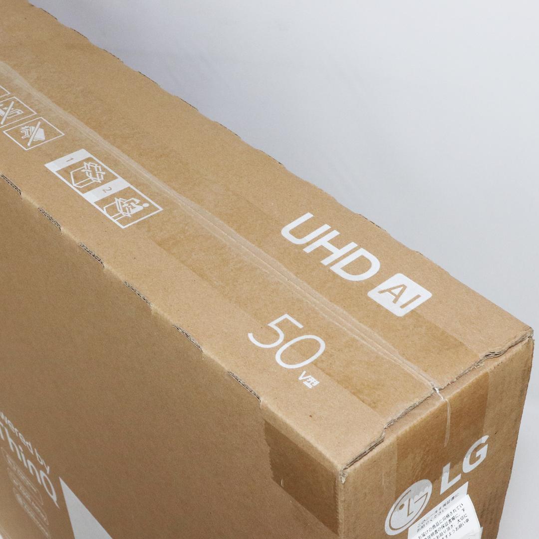 LG 50UT801C0JB 50インチ UHD AI テレビ　メーカー保証付き