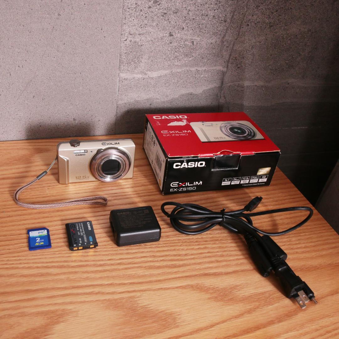 Kzanavnjp CASIO EXILIM EX‑ZS150 ★美品・付