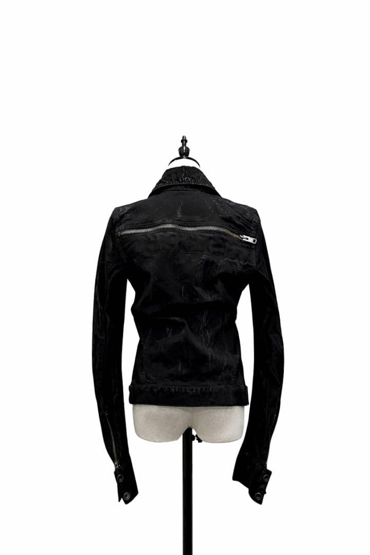 極美品 LGB コーティング デニム ジャケット