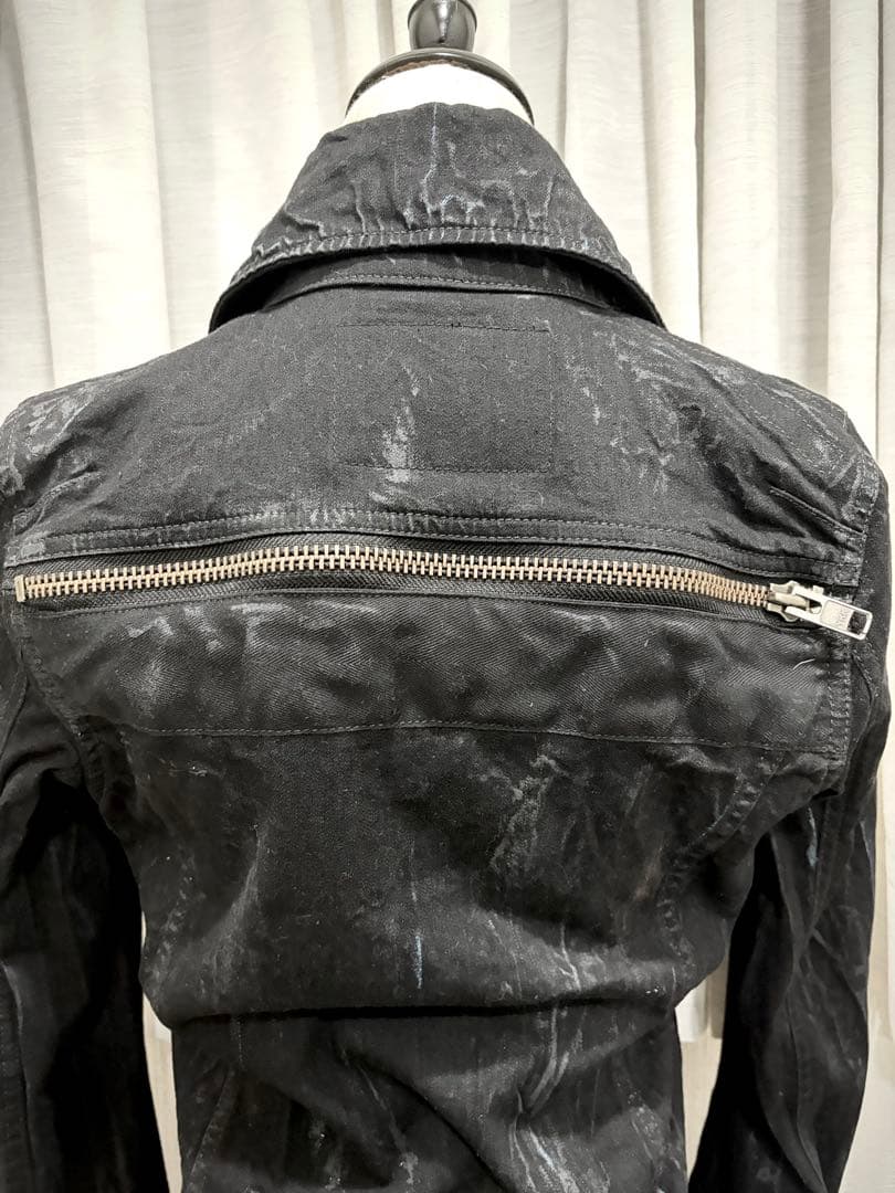 極美品 LGB コーティング デニム ジャケット