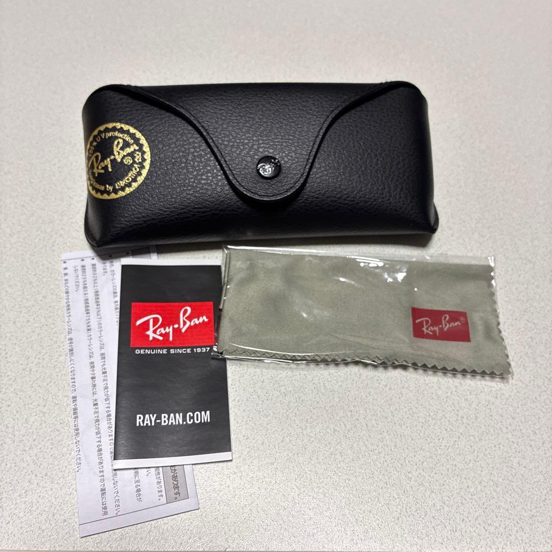 Ray-Ban ブラック サングラス オーバーサイズ