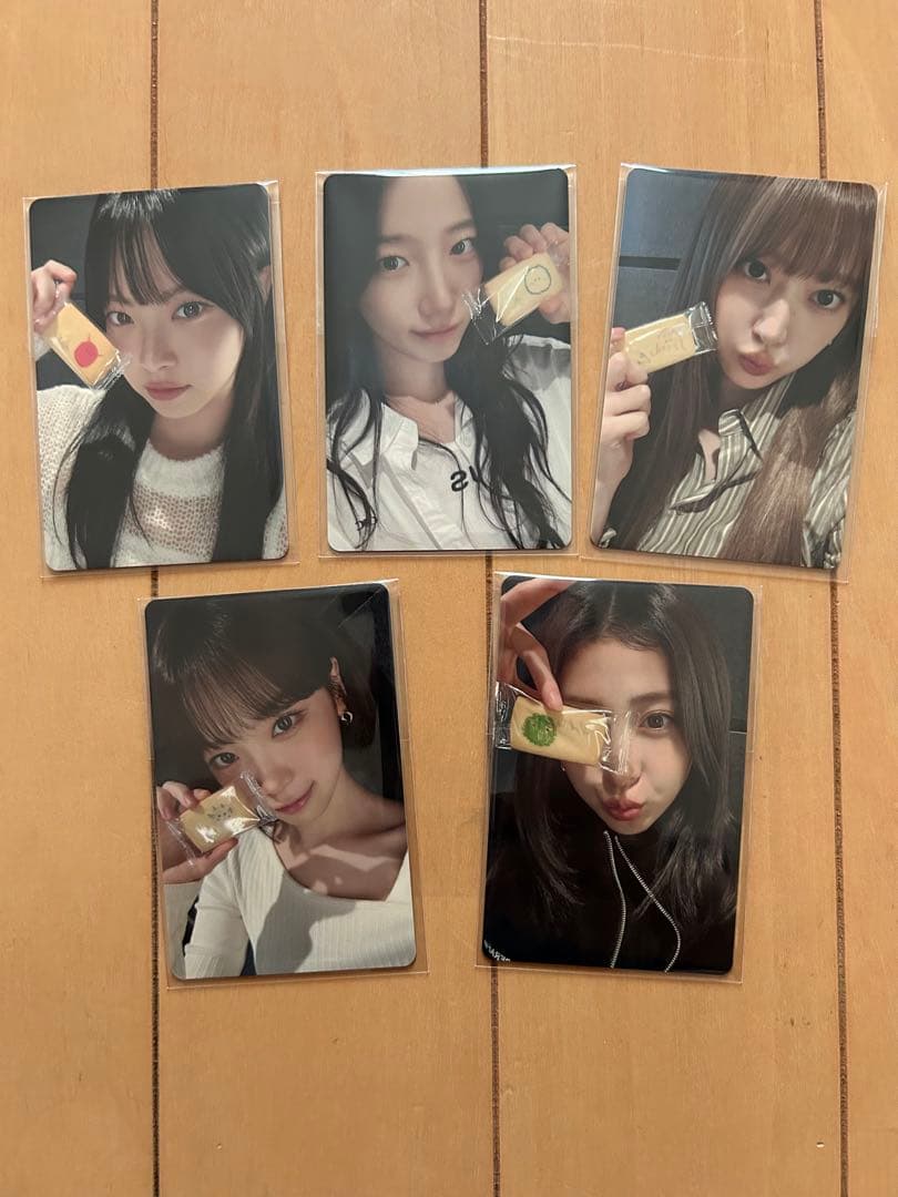 LE SSERAFIM CRAZY POPUP クッキー　5枚コンプリート