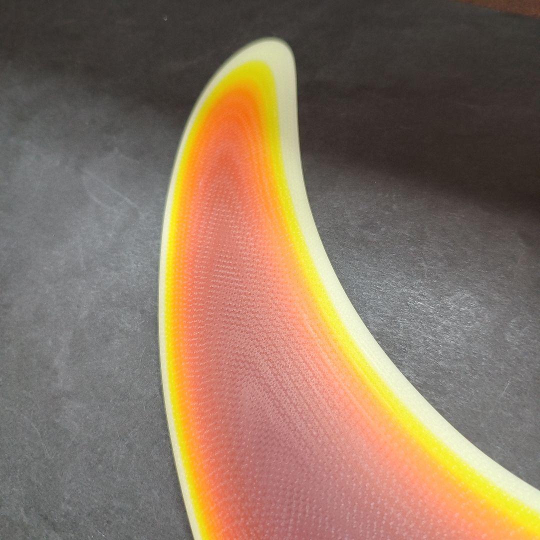 10インチ シングルフィン　ロングボード　センターフィン　ファイバーグラス製