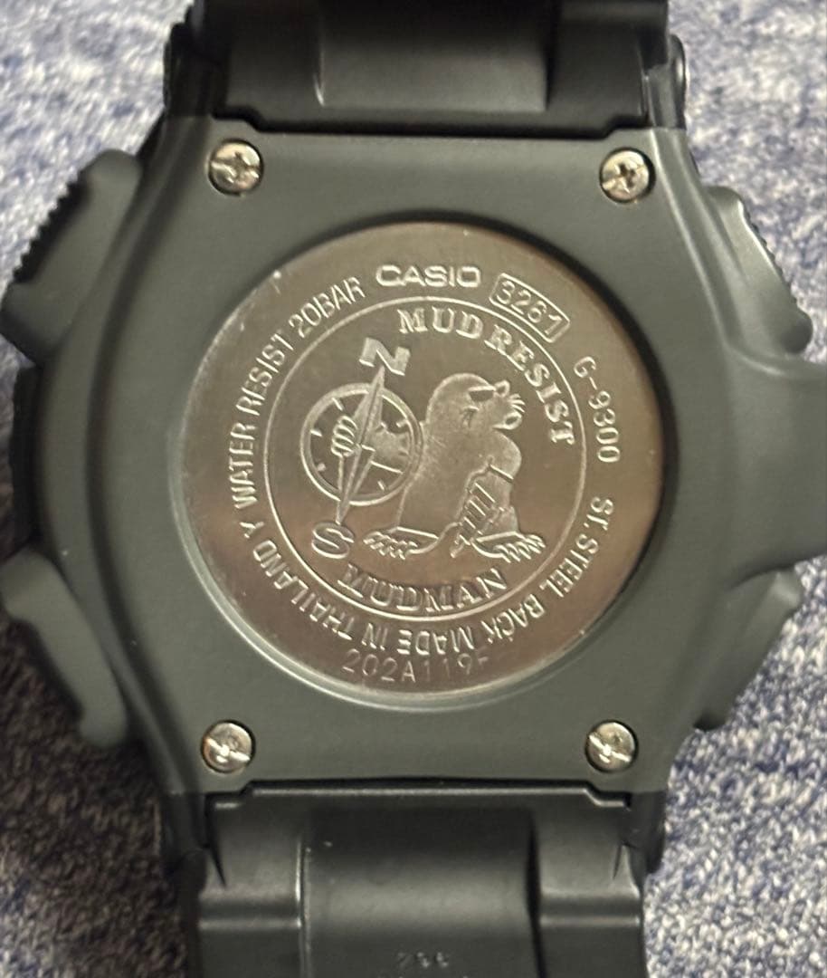 CASIO G-SHOCK ブラック 腕時計マッドマン