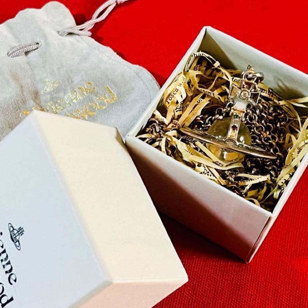 激レア✴︎旧型✴︎工房刻印入り✴︎ヴィヴィアンウエストウッド✴︎スモールオーブネックレス