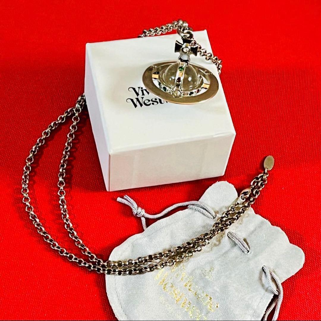 激レア✴︎旧型✴︎工房刻印入り✴︎ヴィヴィアンウエストウッド✴︎スモールオーブネックレス