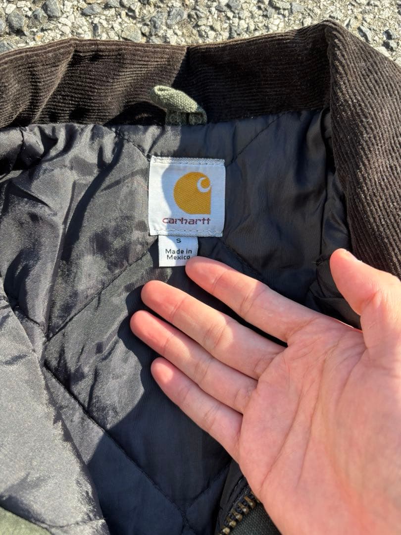 【希少サイズ】 Carhartt トラディショナルコート S C26 MOS