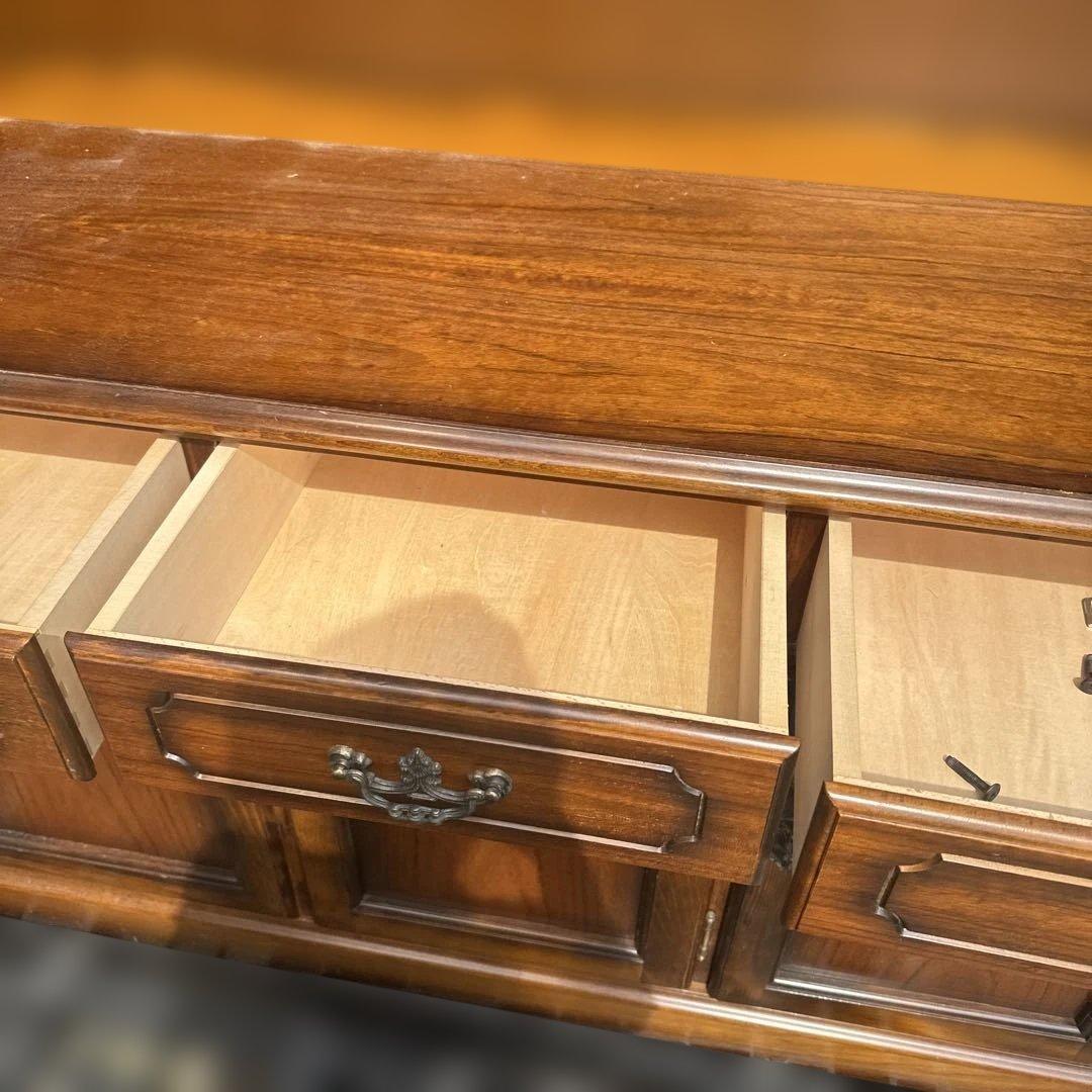 カリモク/karimoku コロニアル カップボード 幅122cm B 食器棚