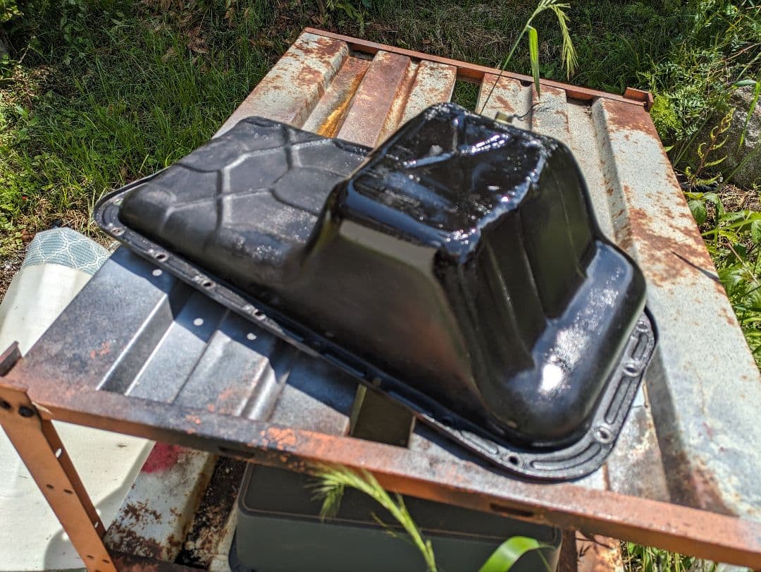 DR30　スカイライン　鉄仮面　FJ オイルパン たるたるです