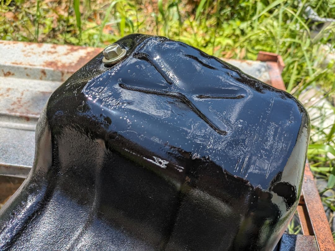 DR30　スカイライン　鉄仮面　FJ オイルパン たるたるです