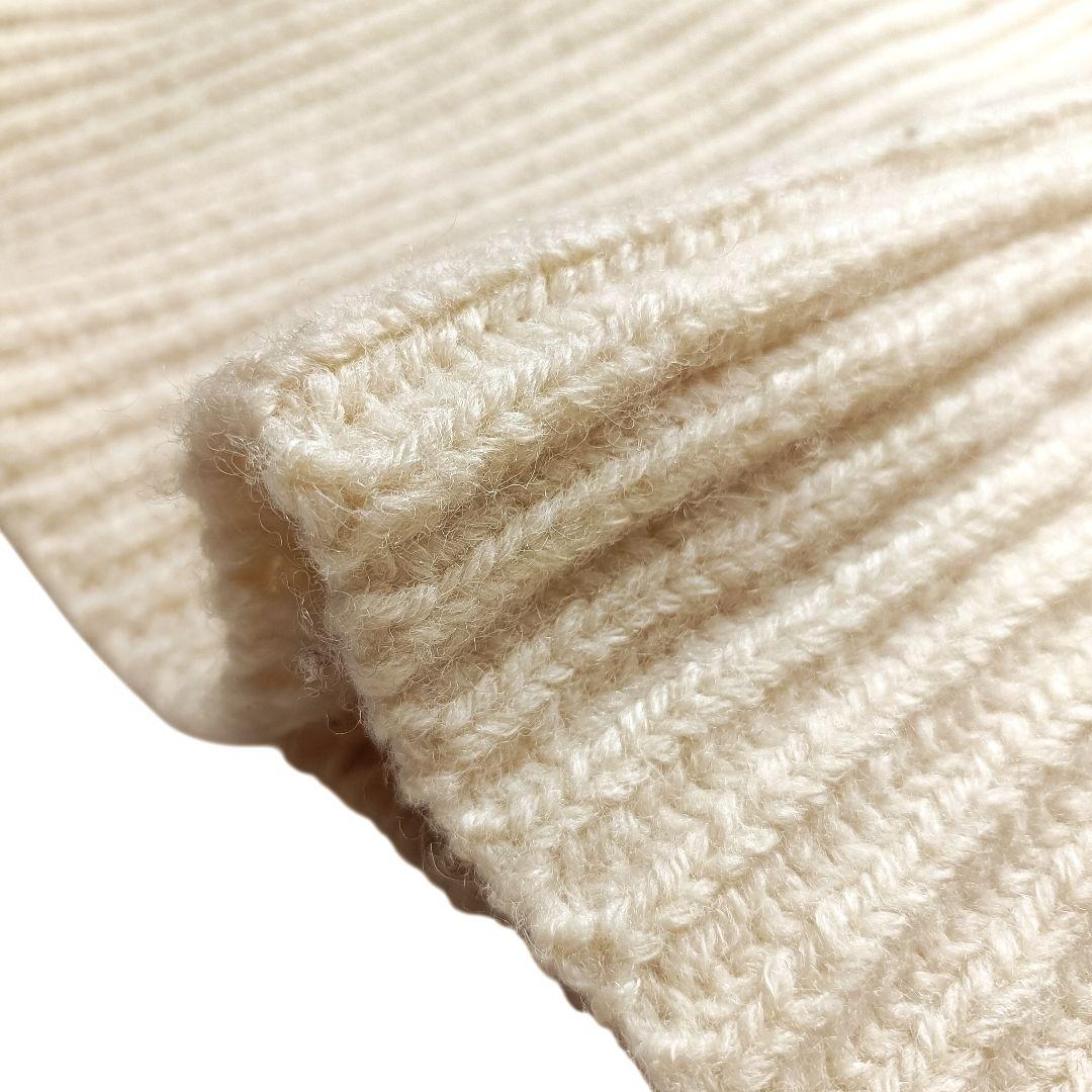 アーペーセー リブニット カーディガン アイボリー 厚手 フランス製 94年