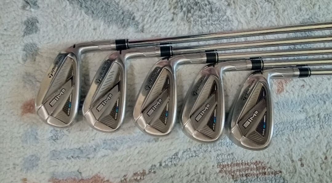 TaylorMade　SiM2MAX アイアンセット （5本）KBS 85S