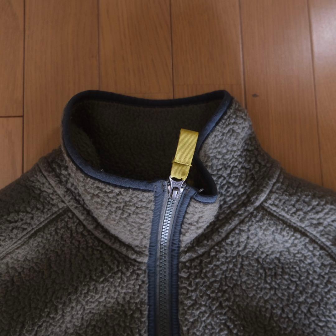 Patagonia フリースベスト レトロパイルベストM グリーン