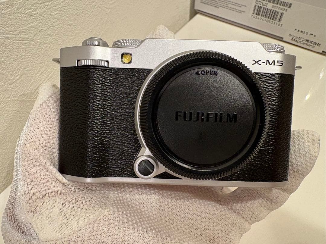 FUJIFILM XM5 シルバー【シャッター回数1092回】付属品多数