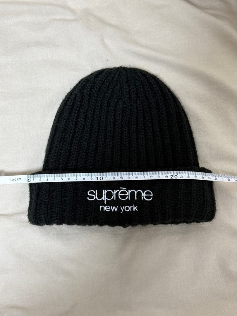 【限定値下げ】Supreme ニット帽 黒
