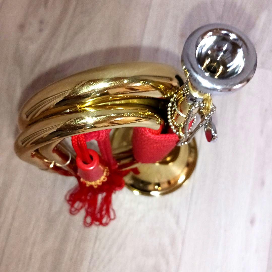 MAXTONE 信号ラッパ 3つ巻き ゴールドラッカー仕上げ 台湾製 TB-3L