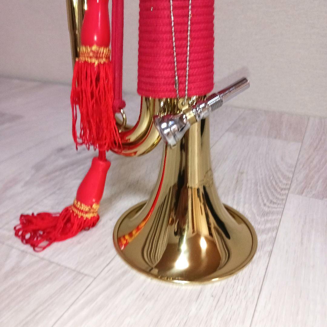 MAXTONE 信号ラッパ 3つ巻き ゴールドラッカー仕上げ 台湾製 TB-3L