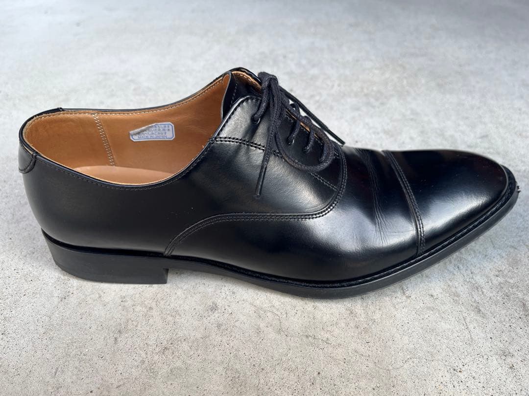 REGAL ブラック ドレスシューズ ストレートチップ