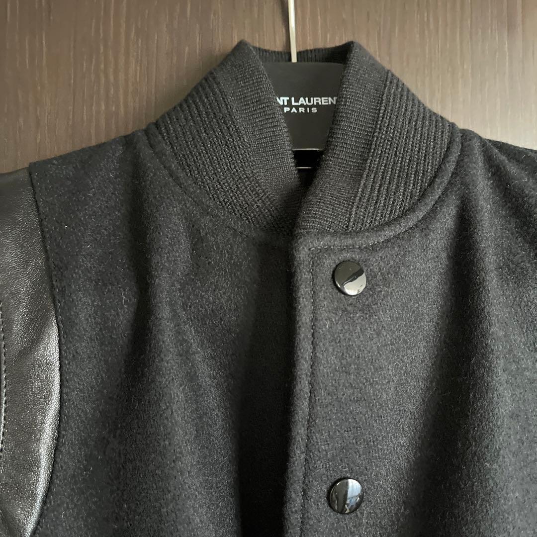 定番　イヴ・サンローラン　ジャンパー　ブラックライン