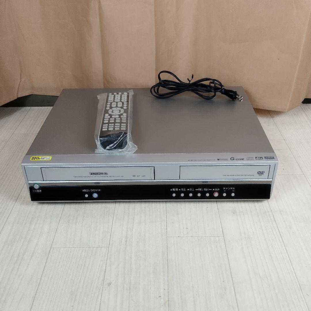 ほぼ未使用　極美品　東芝 VHS一体型DVDレコーダ　D-VR5 　アナログ機