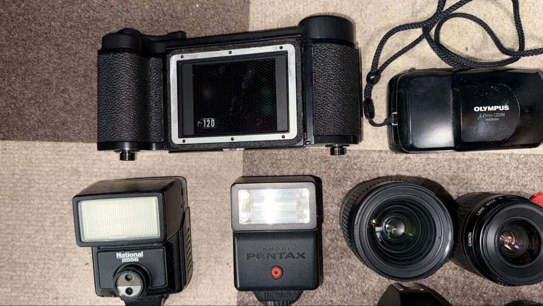 「ジャンク品」フイルムカメラ部品セット