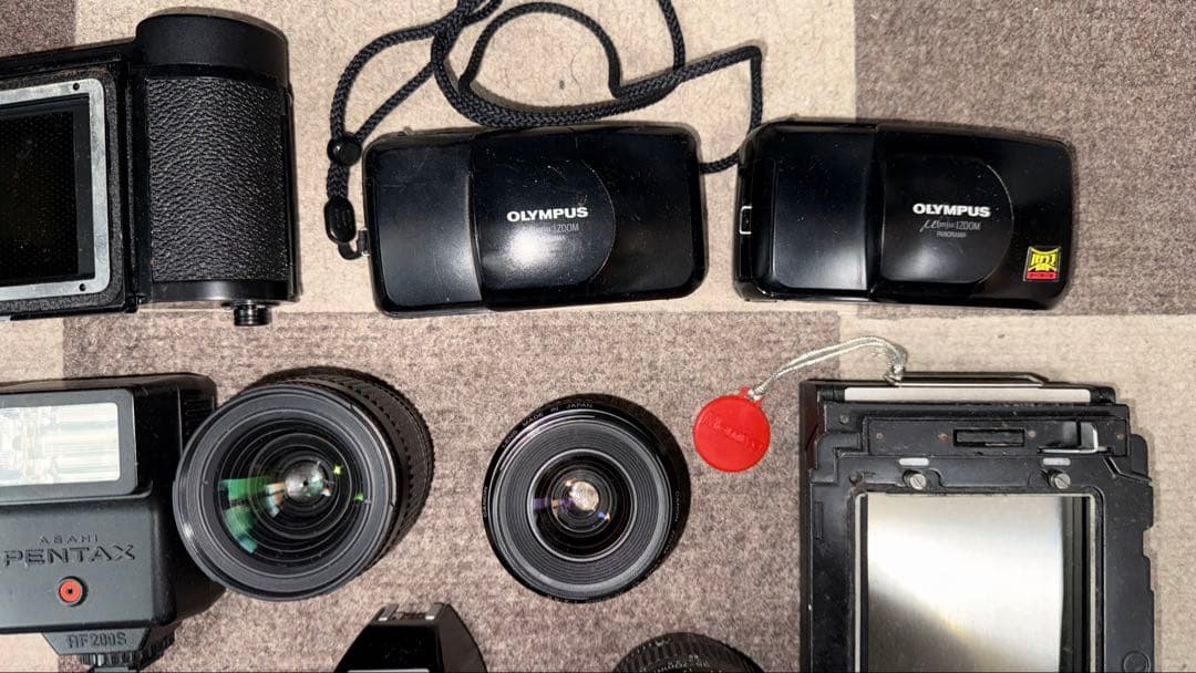 「ジャンク品」フイルムカメラ部品セット