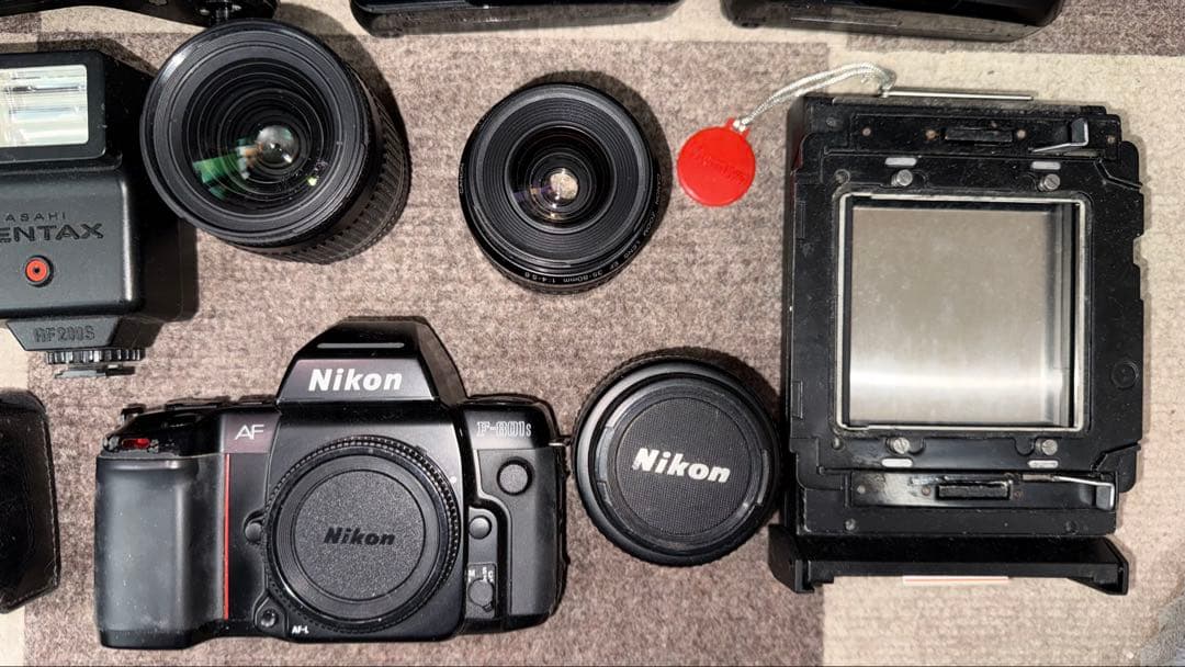 「ジャンク品」フイルムカメラ部品セット