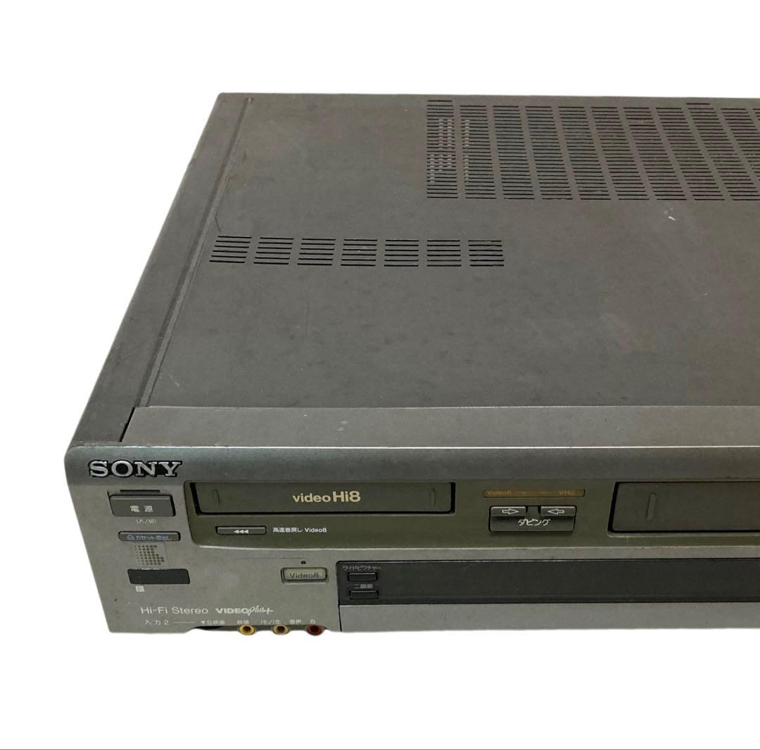 【整備済】Hi8 VHS ダブルデッキ 8mm ビデオデッキ WV-TW1