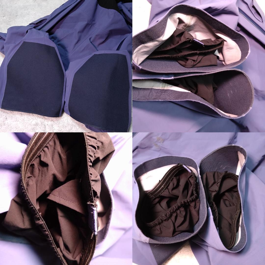 ノースフェイス　ヒューチャーライト　紫　ビブパンツ 　サミット　NS62304