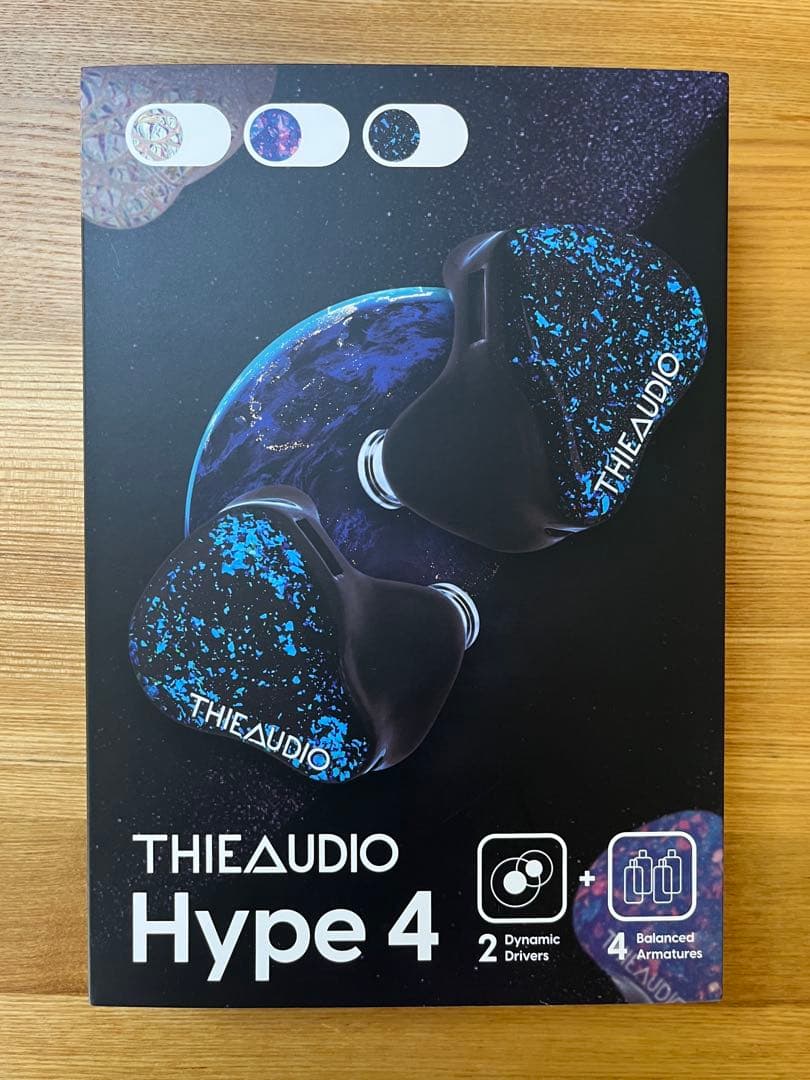 N*U様 THIEAUDIO Hype 4 + NICEHCK リケーブル　【ほ