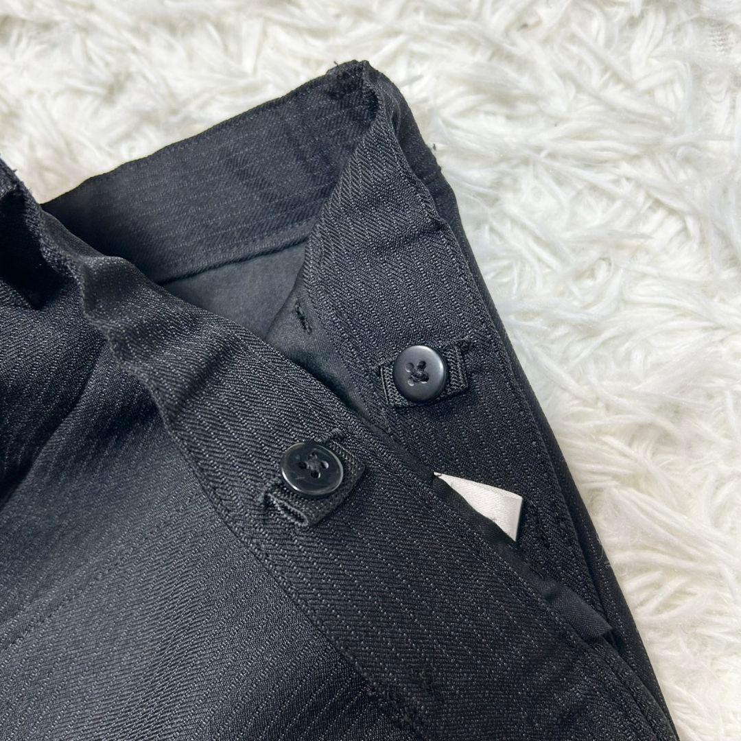 【美品】ワンダーファクトリー フォーマル スーツ キッズ 150 卒服 ブラック