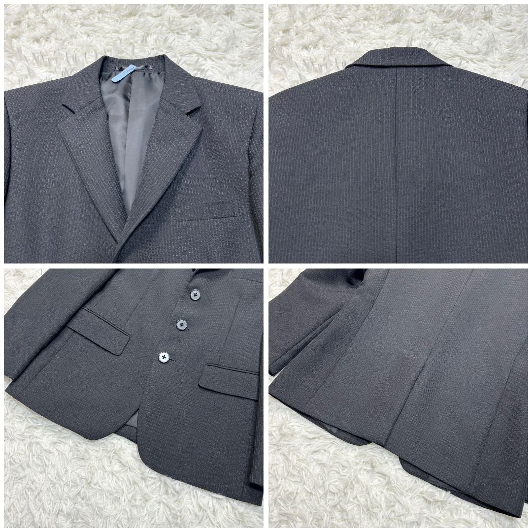 【美品】ワンダーファクトリー フォーマル スーツ キッズ 150 卒服 ブラック