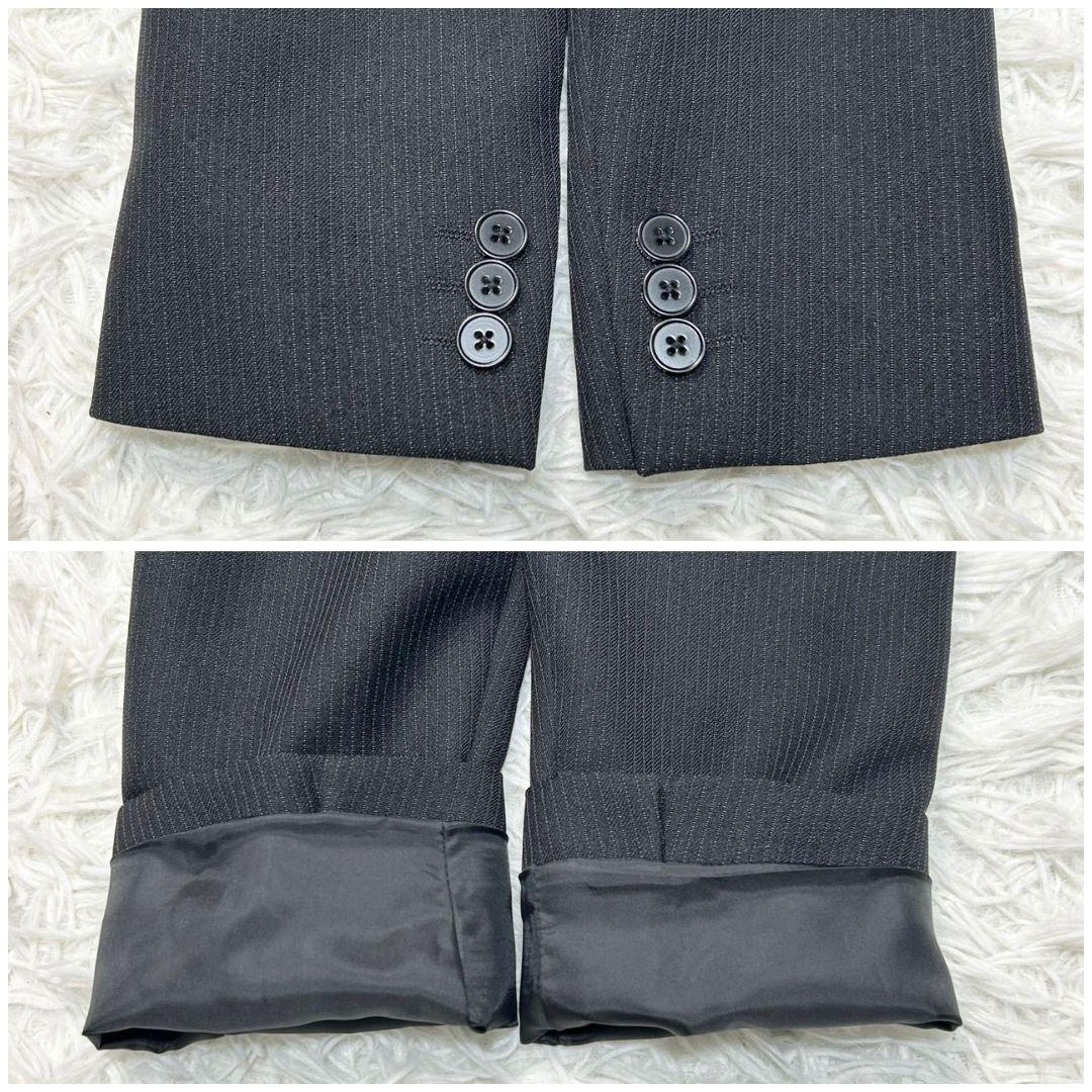 【美品】ワンダーファクトリー フォーマル スーツ キッズ 150 卒服 ブラック