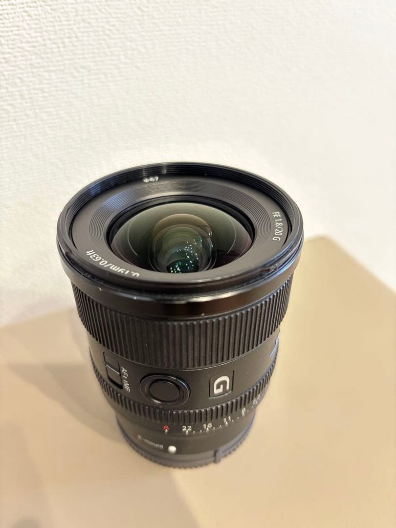 【e1】Sony FE20mm F1.8 G