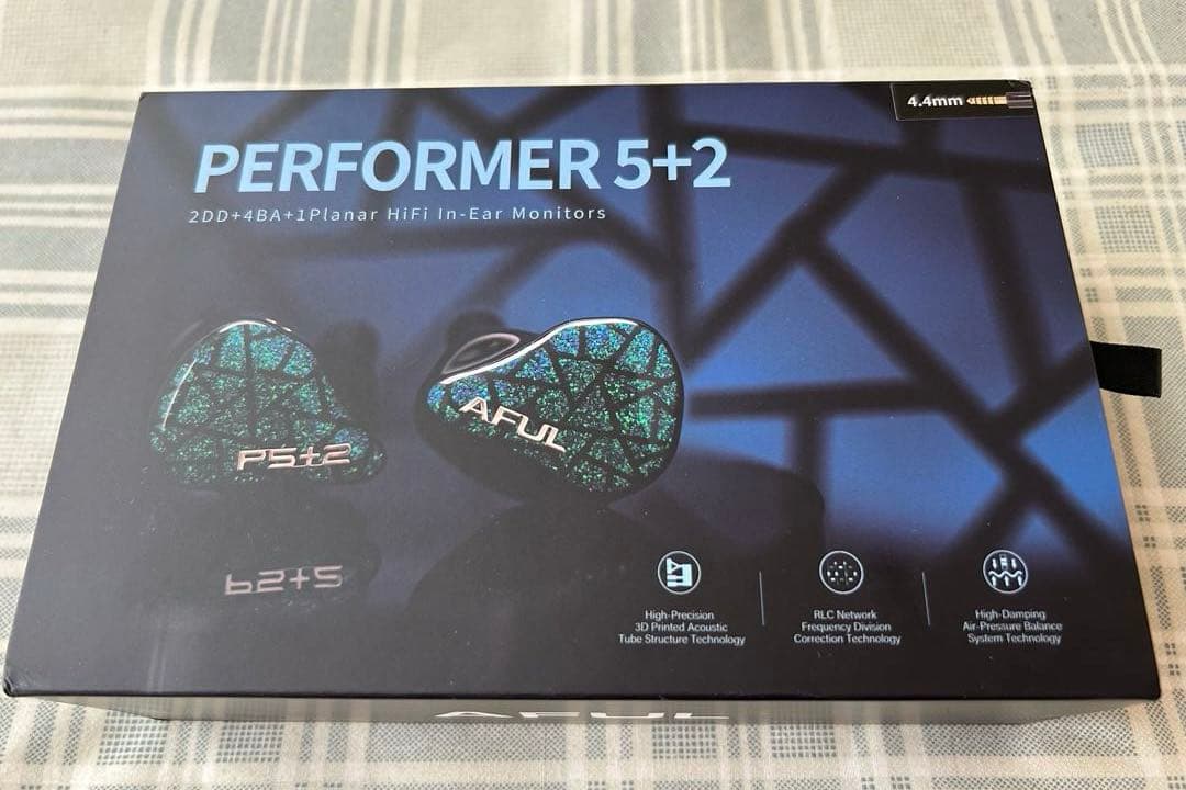 AFUL PERFORMER 5+2 イヤホン 4.4mmケーブル 未使用品