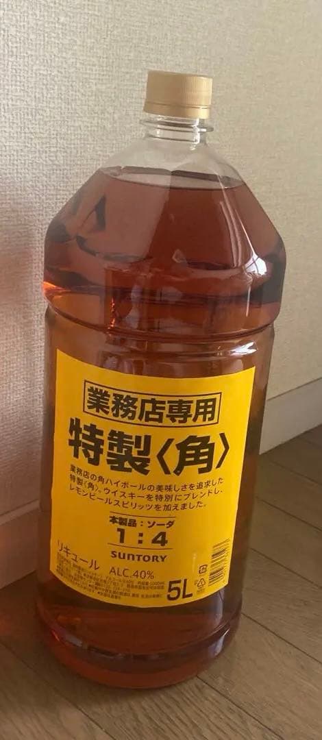 特製ウイスキー 5L 40%