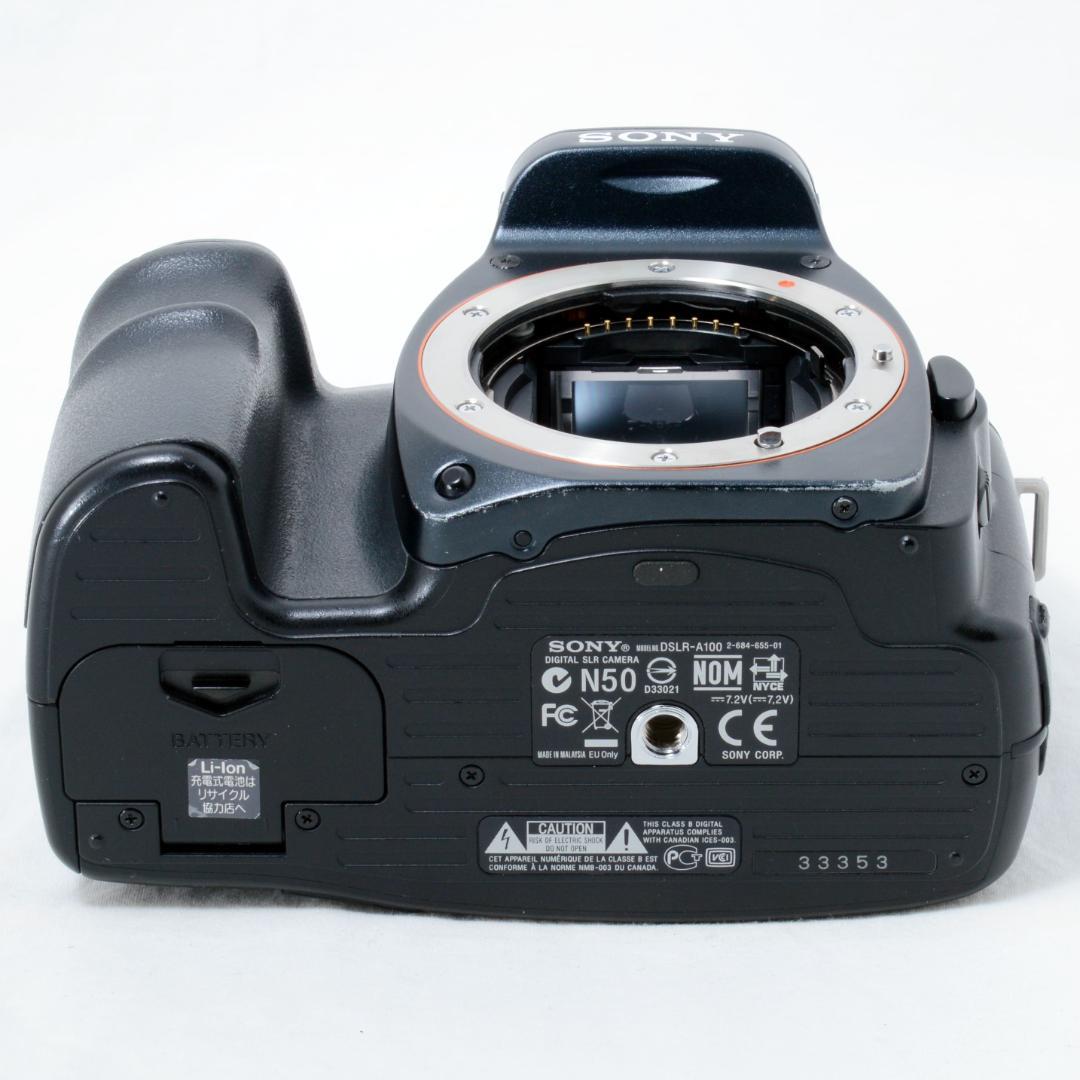 ⭐️良品⭐️SONY ソニー α100 ダブルズームセット★手振れ補正付き★