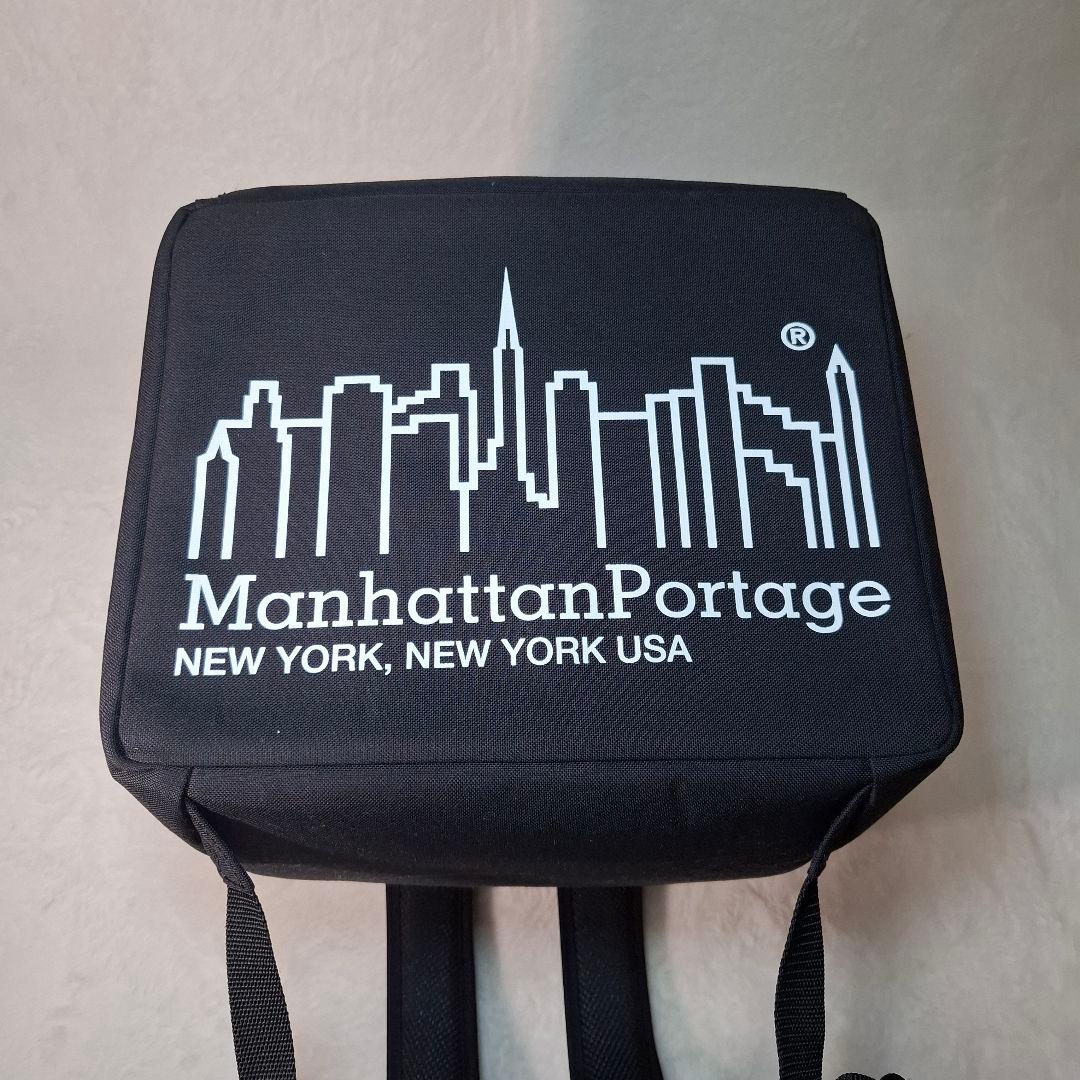 極美品　BEAMS別注　レコードバッグ DJバッグ マンハッタンポーテージ　箱型