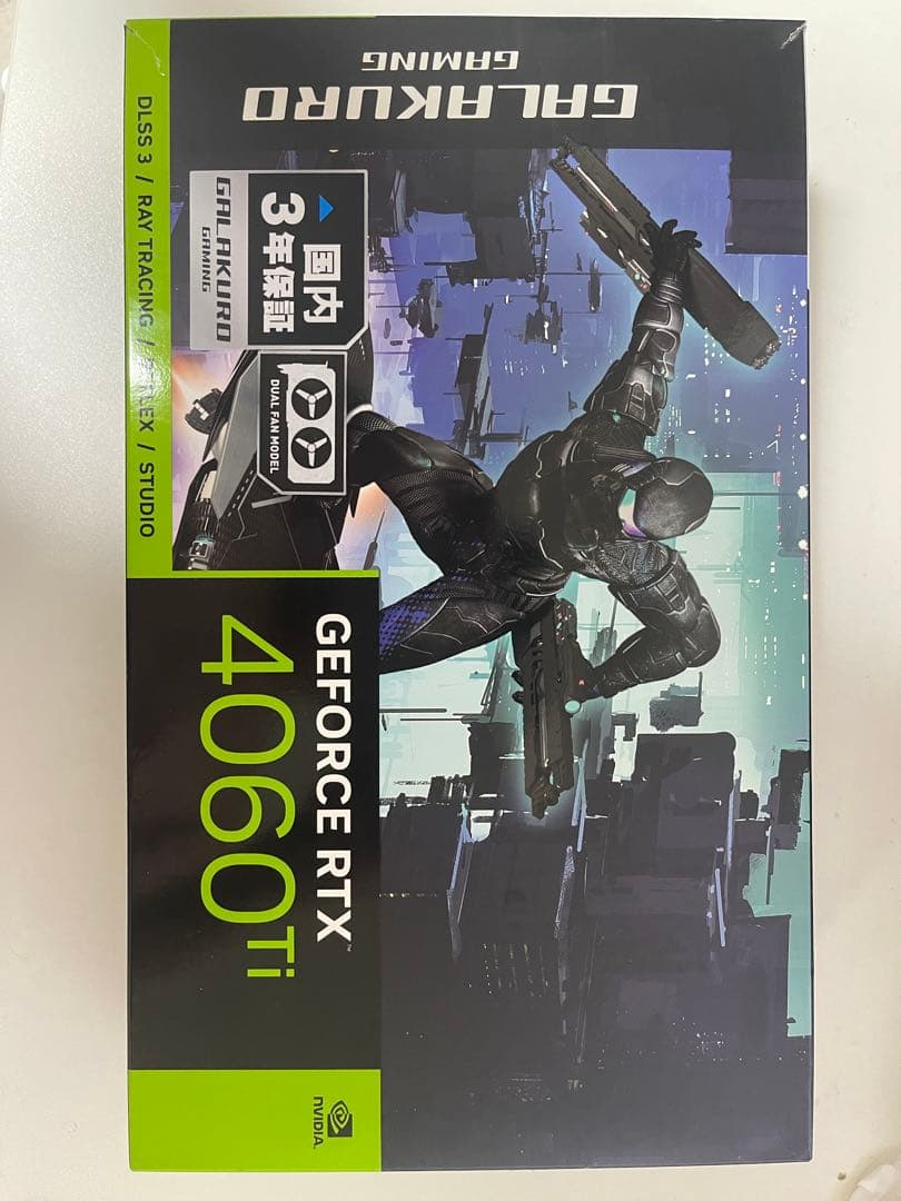 RTX 4060 Ti グラフィックボー　8GB
