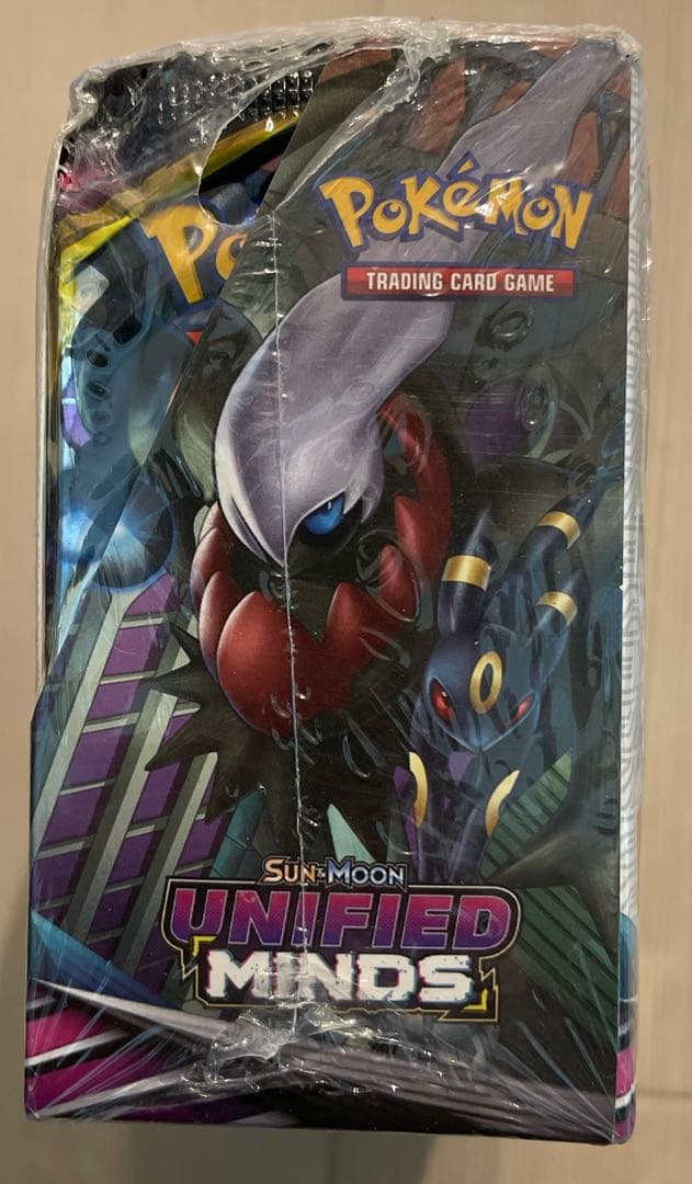 ポケモンカードUnified Mindsブースターボックス英語版シュリンク付