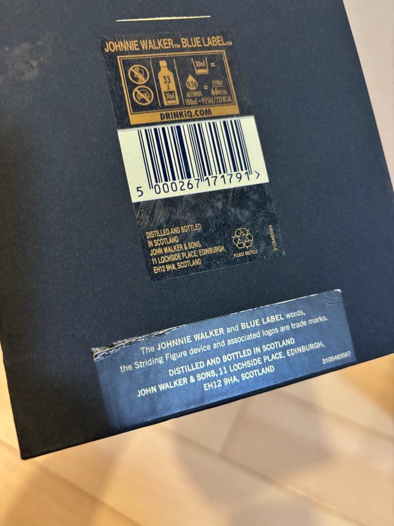 ウイスキー Johnnie Walker Blue Label 1L 40% 1000ml